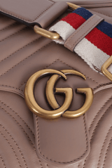 GG MARMONT SMALL TOP HANDLE BAG