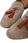SUEDE LOAFERS 40.5