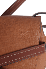 LEATHER GATE BAG