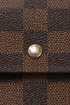 DAMIER ÉBÈNE SARAH WALLET