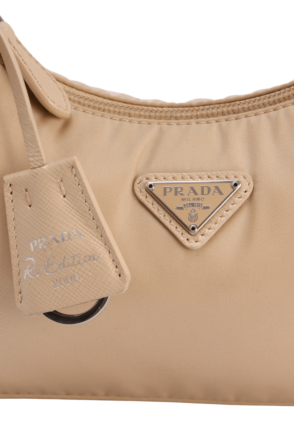 BOLSA PRADA MINI RE-NYLON RE-EDITION 2005 BEGE ORIGINAL – Gringa BOLSA PRADA MINI RE-NYLON RE-EDITION 2005 BEGE ORIGINAL – Gringa