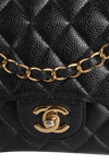 MEDIUM CLASSIC DOUBLE FLAP CAVIAR