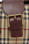 HAYMARKET CHECK COATED TOTE