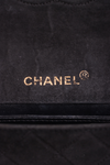 CC SUEDE FLAP BAG