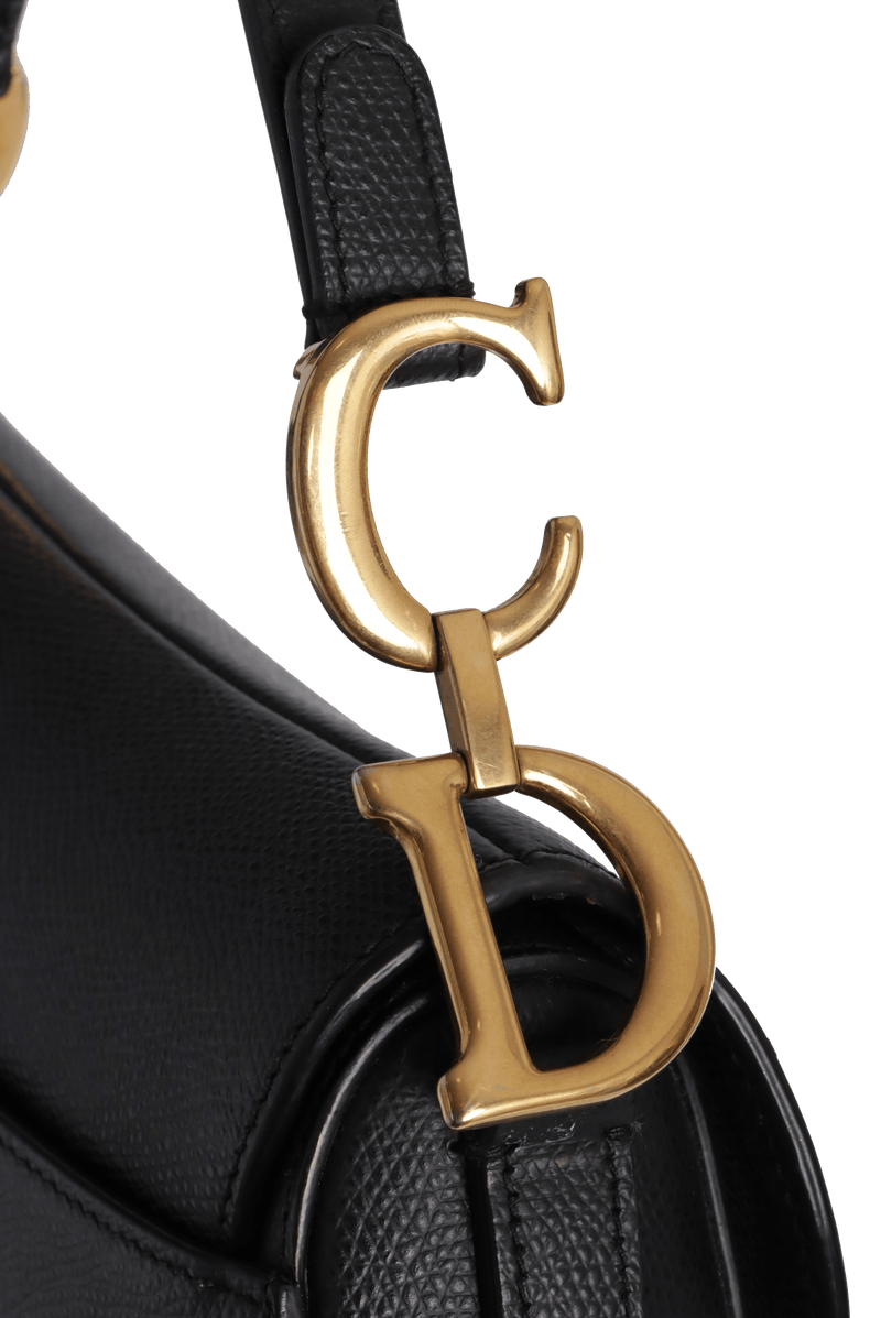 LEATHER SADDLE BAG + STRAP