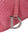 SNAKESKIN MINI SADDLE BAG