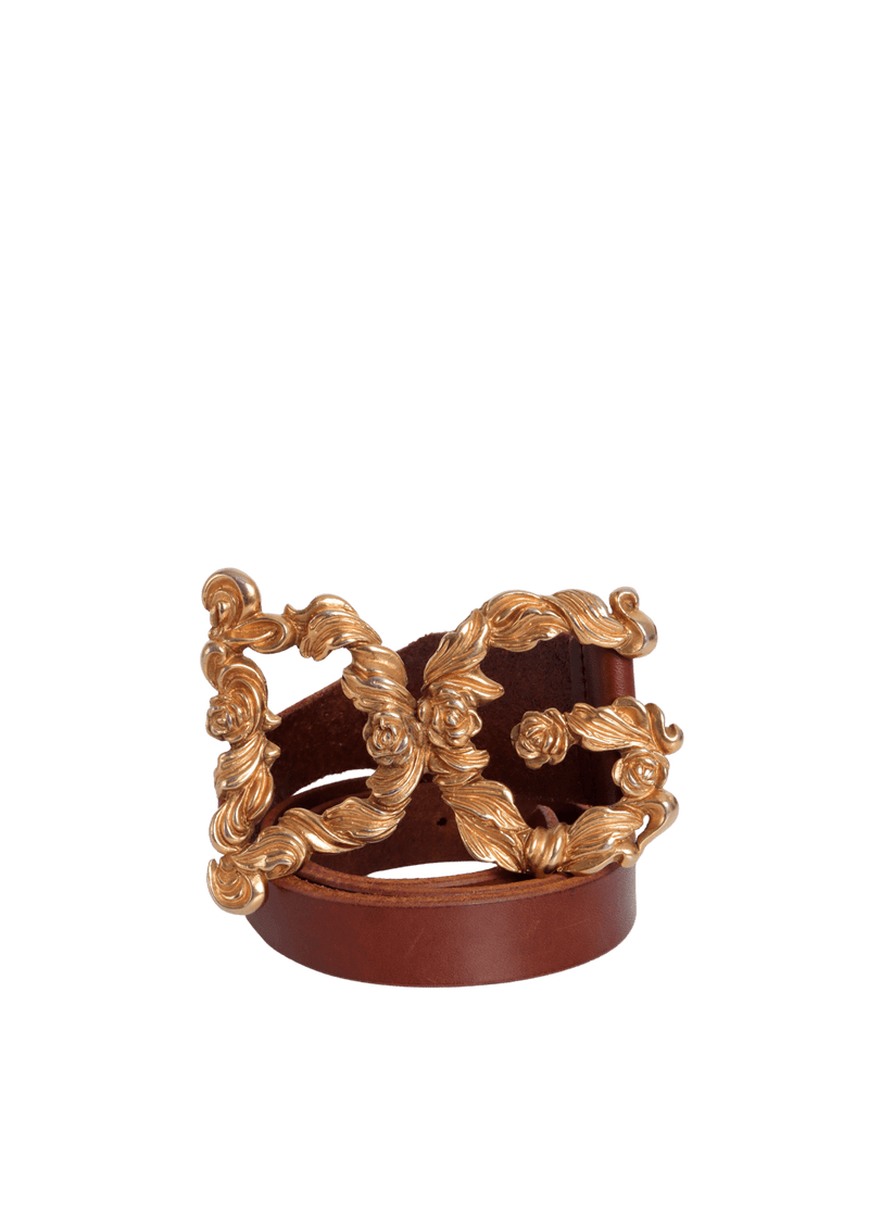 BAROQUE LOGO BELT 80