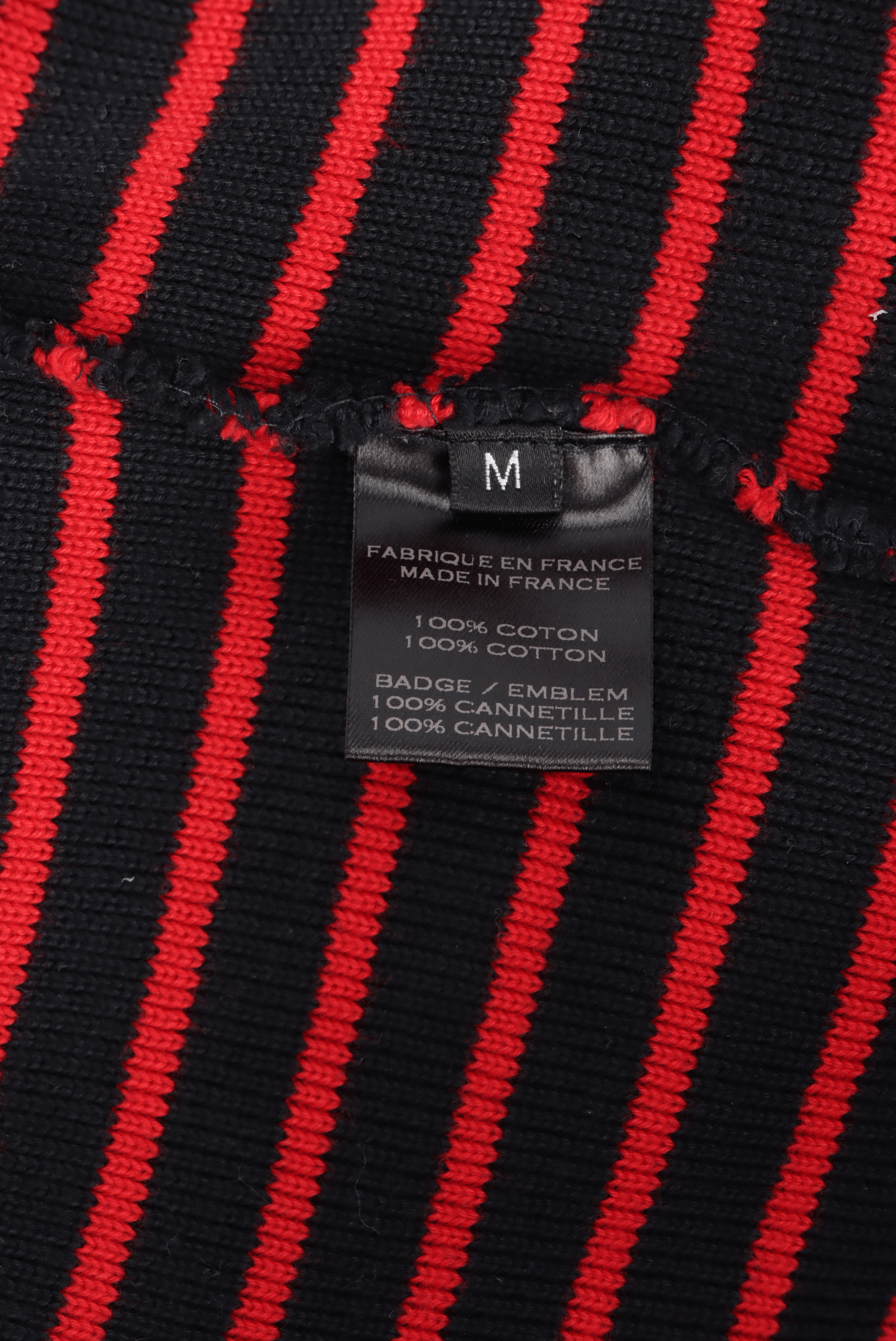 STRIPPED SWEATER M