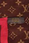 MONOGRAM SILK SCARF