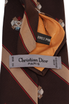VINTAGE PRINTED SILK TIE