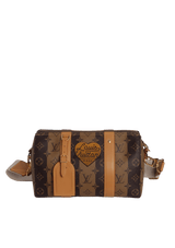 X NIGO MONOGRAM REVERSE STRIPES CITY KEEPALL