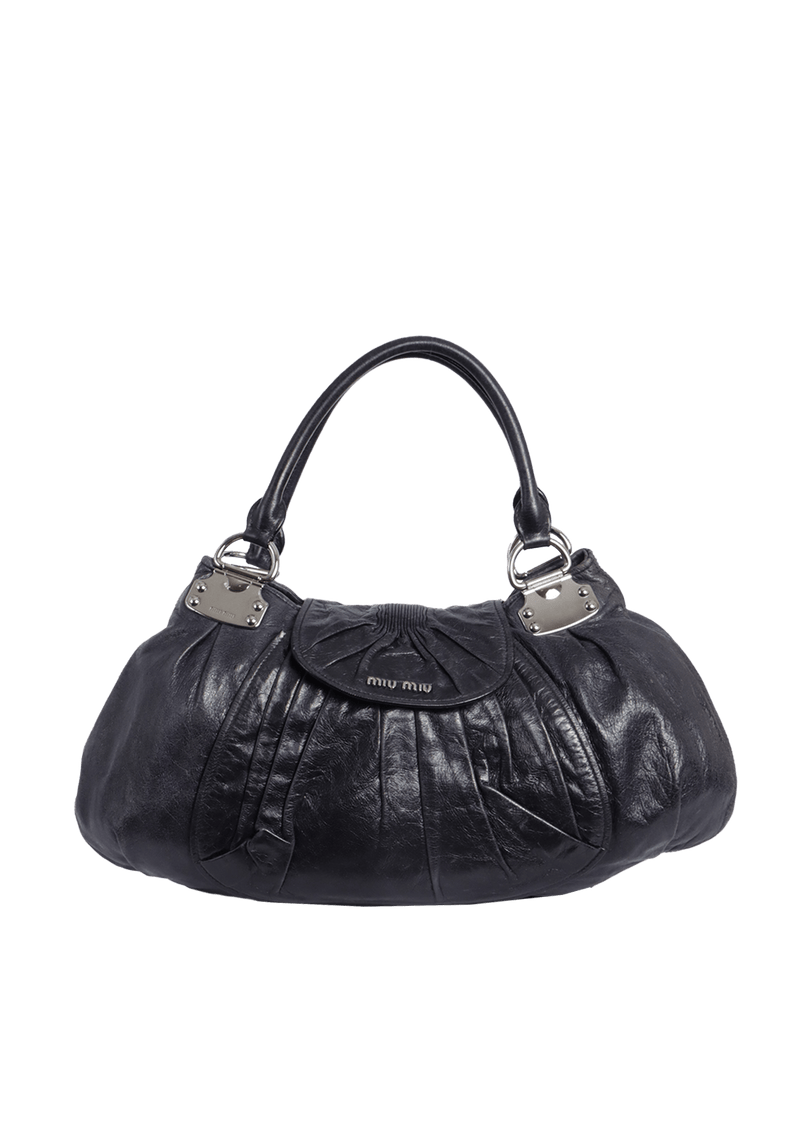 LEATHER SHOULDER BAG