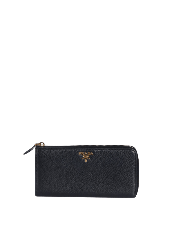 LEATHER  ZIP AROUND WALLET