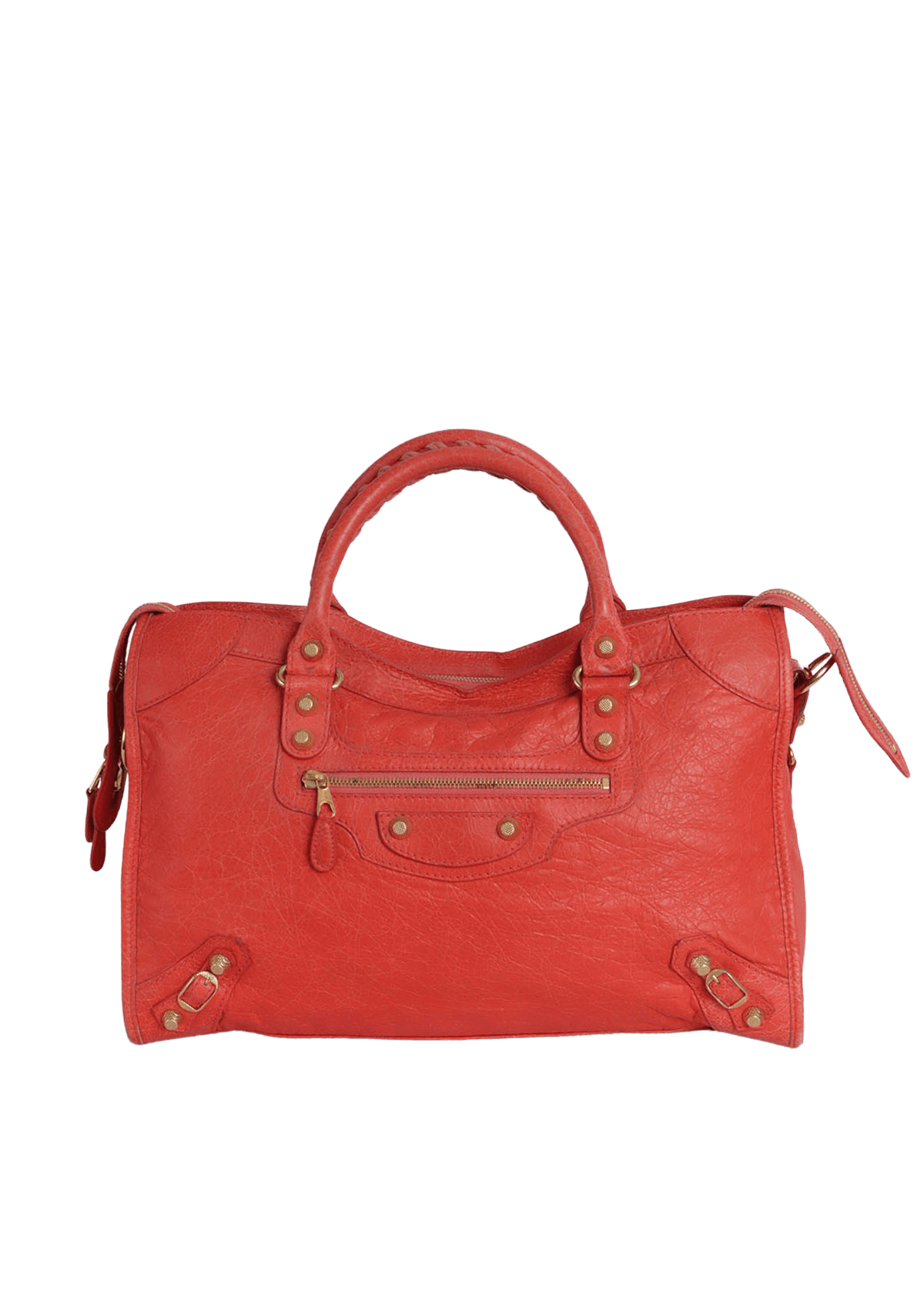 BOLSA BALENCIAGA MOTOCROSS GIANT 21 CITY LARANJA ORIGINAL – Gringa