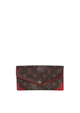 MONOGRAM SARAH WALLET
