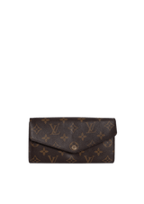 MONOGRAM SARAH WALLET