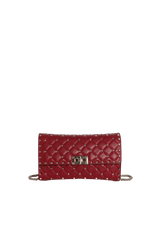 ROCKSTUD SPIKE WALLET ON CHAIN