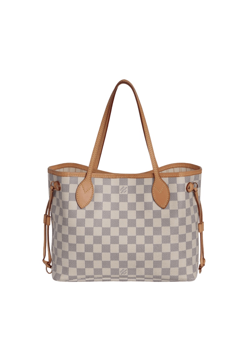 DAMIER AZUR NEVERFULL PM