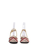 SYLVIE WEB FLAT SANDALS 39.5