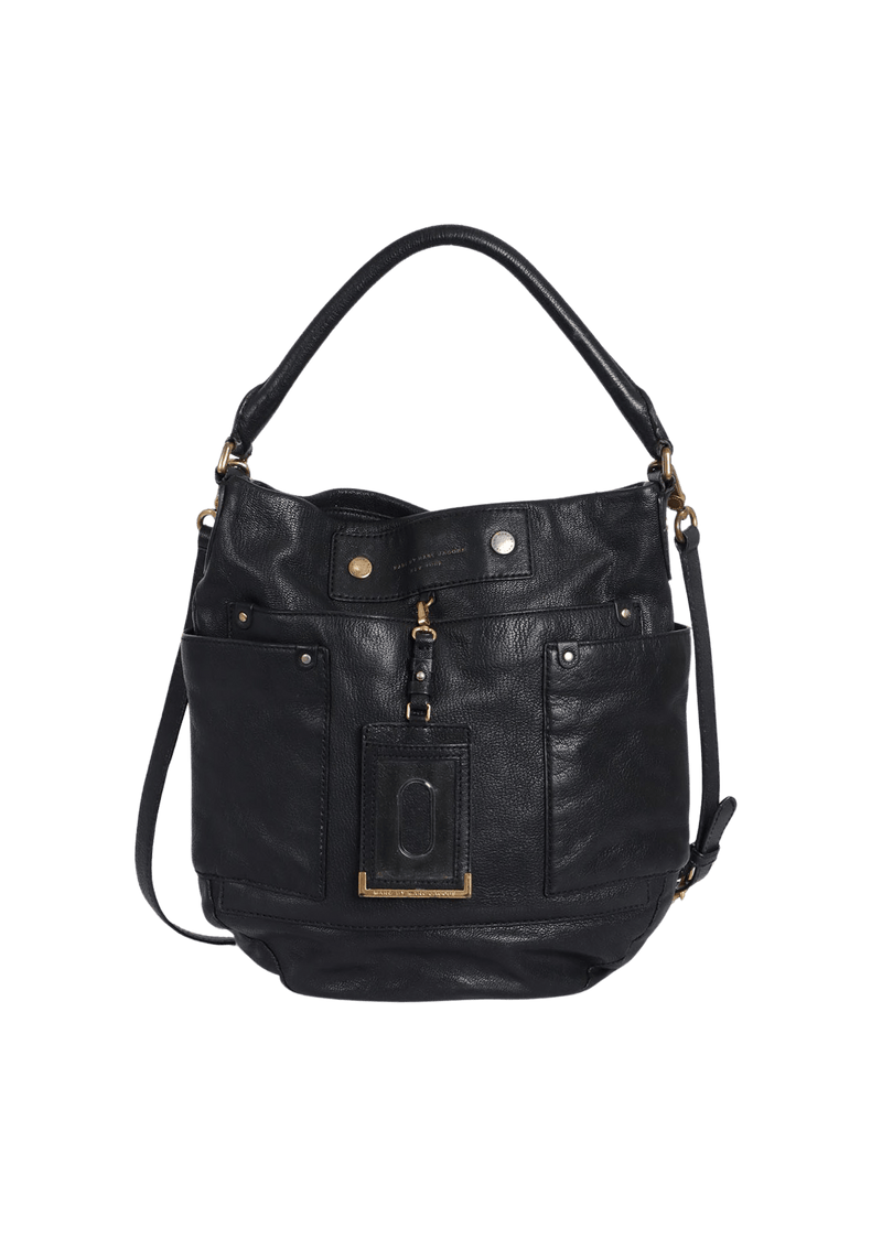 LEATHER SHOULDER BAG