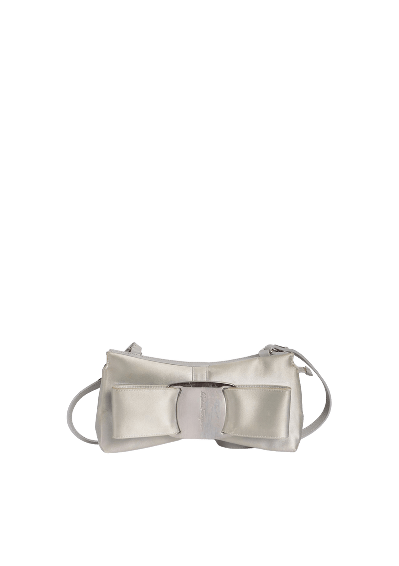 SATIN VARA BOW BAG