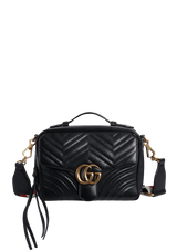 GG MARMONT SMALL TOP HANDLE BAG