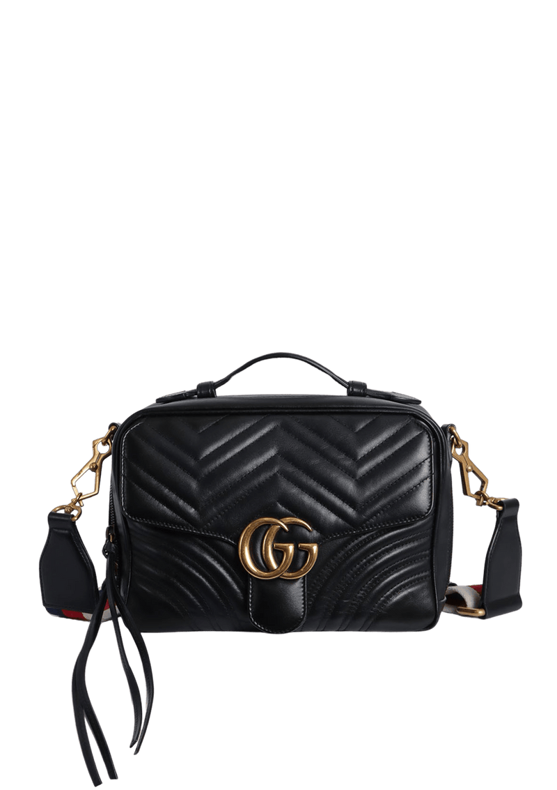 GG MARMONT SMALL TOP HANDLE BAG