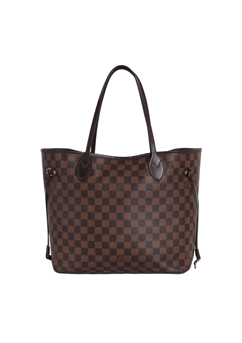 DAMIER ÉBÈNE NEVERFULL MM W/ POUCH