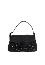 GG CANVAS HORSEBIT BAG