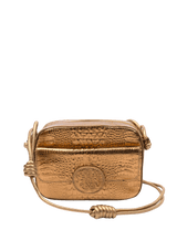 BOLSA ESSENTIALS EM COURO TRANSVERSAL