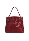 CHIC TALL SHOPPING TOTE CAVIAR