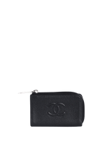 INTERLOCKING CC LOGO COIN PURSE