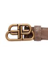 CROCODILE EMBOSSED BB BELT 75