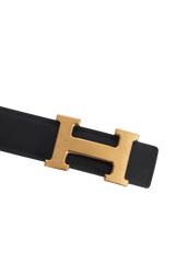 REVERSIBLE H BUCKLE BELT