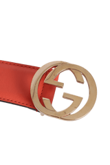 INTERLOCKING G LOGO BELT 85