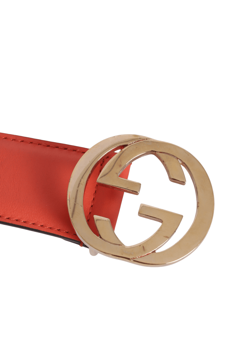 INTERLOCKING G LOGO BELT 85