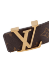 MONOGRAM LV INITIALES BELT 80