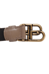 CROCODILE EMBOSSED BB BELT 75
