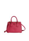 MINI SAFFIANO LUX DOUBLE ZIP GALLERIA