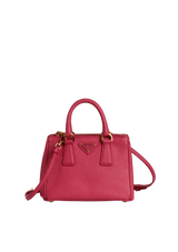 MINI SAFFIANO LUX DOUBLE ZIP GALLERIA