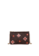 MONOGRAM BLOOMING FLOWERS POCHETTE ACCESSOIRES