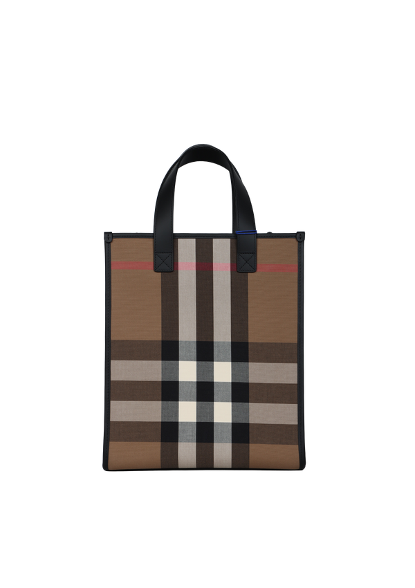 VINTAGE CHECK TOP HANDLE BAG