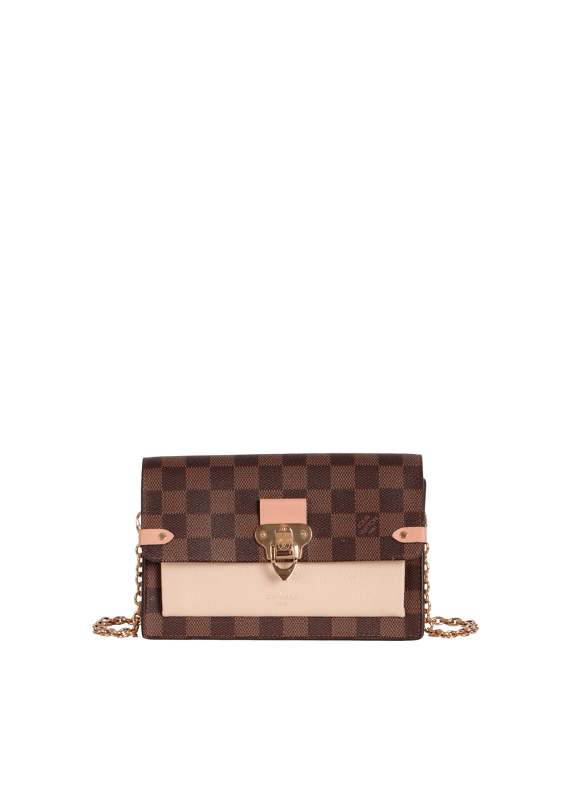 DAMIER ÉBÈNE VAVIN CHAIN WALLET