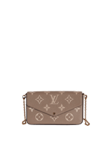 MONOGRAM GIANT EMPREINTE POCHETTE FÉLICIE
