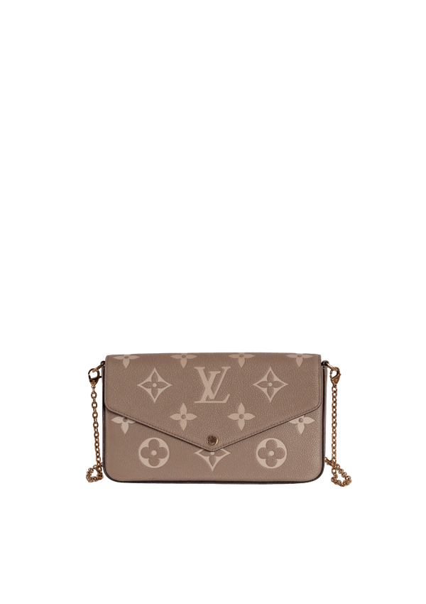 MONOGRAM GIANT EMPREINTE POCHETTE FÉLICIE