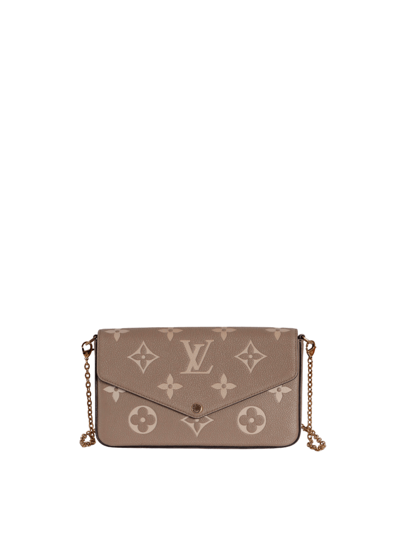 MONOGRAM GIANT EMPREINTE POCHETTE FÉLICIE