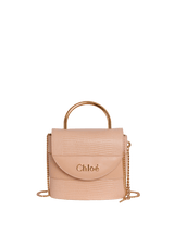 SMALL ABY LOCK LIZARD BAG