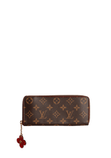 MONOGRAM BLOOMING CLEMENCE WALLETFLOWERS