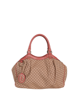 MEDIUM DIAMANTE CANVAS SUKEY TOTE
