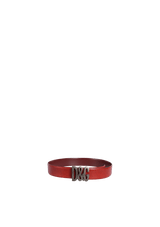 LOGO LEATHER BELT 85